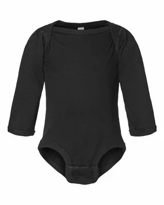 Infant Fine Jersey Long Sleeve Bodysuit - Stealth Promo Co