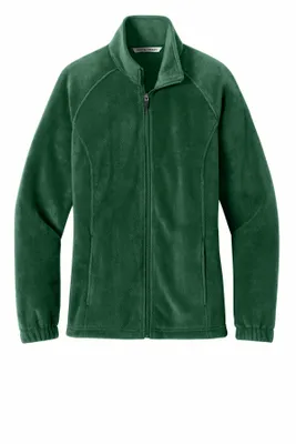 Port Authority Women's Plush Fleece Full-Zip Jacket L190 - Stealth Promo Co