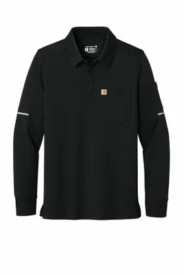 Carhartt FLD & RSCU Long Sleeve Polo CTC16129 - Stealth Promo Co