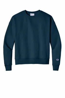 Champion Women's Powerblend Crewneck Sweatshirt SL650 - Stealth Promo Co
