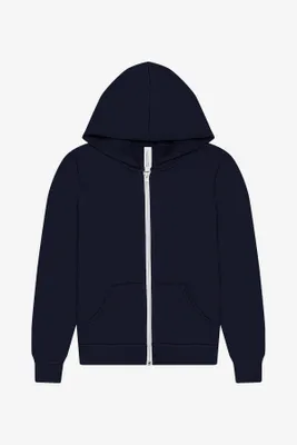 BELLA+CANVAS Youth Sponge Fleece Full-Zip Hooded Sweatshirt BC3739Y - Stealth Promo Co