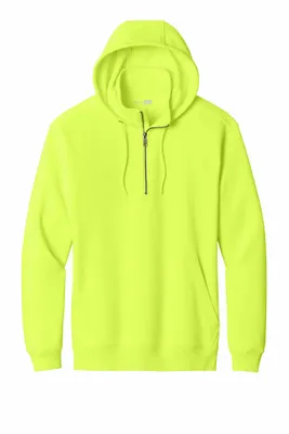 CornerStone Tough Fleece 1/4-Zip Hoodie CSF633 - Stealth Promo Co