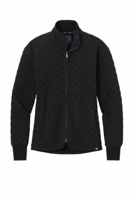 Brooks Brothers Women's Diamond Quilt Full-Zip BB18213 - Stealth Promo Co