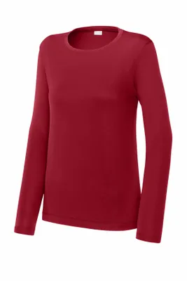 Sport-Tek Women's Competitor Long Sleeve Crewneck LST350LS - Stealth Promo Co