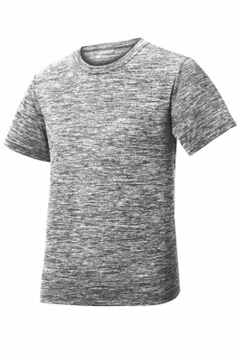 Sport-Tek Youth PosiCharge Electric Heather Tee. YST390 - Stealth Promo Co