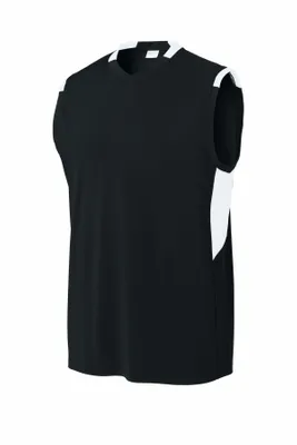 Sport-Tek Club Sleeveless V-Neck ST441 - Stealth Promo Co