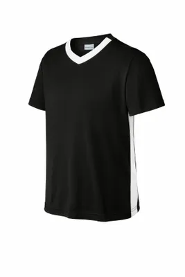 Sport-Tek Youth Competitor United V-Neck YST101 - Stealth Promo Co