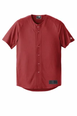 New Era Diamond Era Full-Button Jersey. NEA220 - Stealth Promo Co