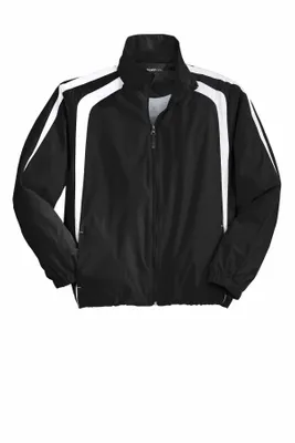 Sport-Tek Colorblock Raglan Jacket. JST60 - Stealth Promo Co