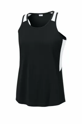 Sport-Tek Women's Club Track Tank LST446 - Stealth Promo Co