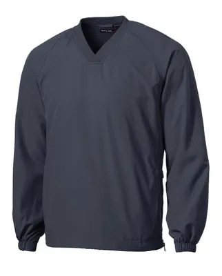 Sport-Tek V-Neck Raglan Wind Shirt. JST72 - Stealth Promo Co