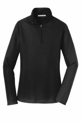 Port Authority Women's Pinpoint Mesh 1/2-Zip . L806 - Stealth Promo Co