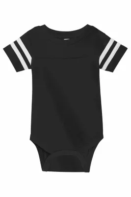 Rabbit Skins Infant Football Fine Jersey Bodysuit. RS4437 - Stealth Promo Co