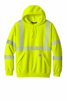 Carhartt ANSI 107 Class 3 Hooded Sweatshirt CT104987 - Stealth Promo Co