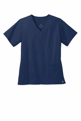 Wink Women's WorkFlex V-Neck Top WW4560 - Stealth Promo Co