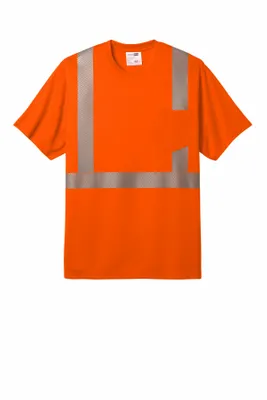CornerStone ANSI 107 Class 2 Segmented Tape Tee CS204 - Stealth Promo Co