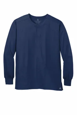 Wink Unisex WorkFlex Snap-Front Scrub Jacket WW3080 - Stealth Promo Co