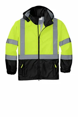 CornerStone - ANSI 107 Class 3 Safety Windbreaker. CSJ25 - Stealth Promo Co