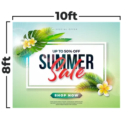 10 x 8 ft 10 x 8 ft - Custom Pro Prints