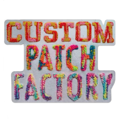 Multi Color Chenille Patch