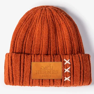 Contemporary Wool Fiber Beanies