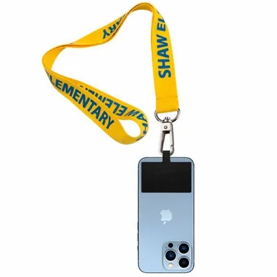 3/4" Custom Lanyard (36inch) & Blank Insert Card