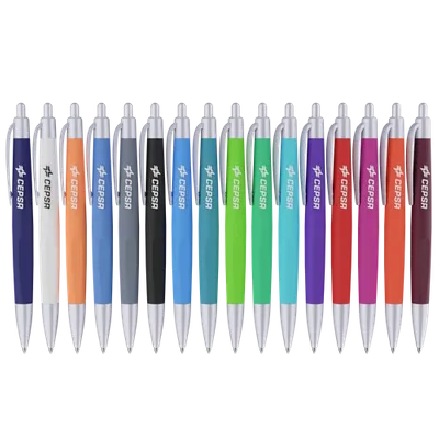 Field Retractable Plastic Ball Pen - 1 Color