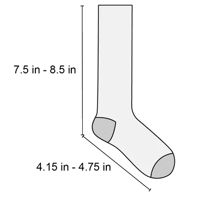 Toddler_DTF Printing + Pure Cotton Knee High Toddler_DTF Printing + Pure Cotton Knee High - Custom Pro Prints