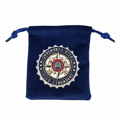 Blue Velvet Bag Sac en velours bleu - Imprint Now - FR