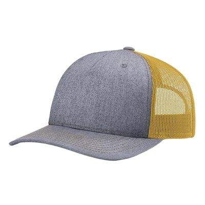 HEATHER GRAY/AMBER GOLD HEATHER GRAY/AMBER GOLD - Custom Pro Prints