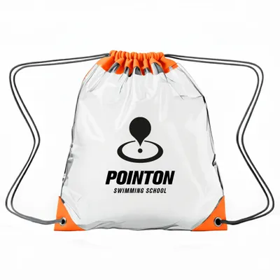 Clear - Orange - Custom Tees Today