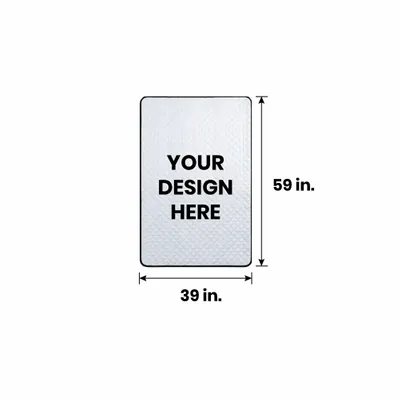 39in x 59in - Custom Shoe Charm