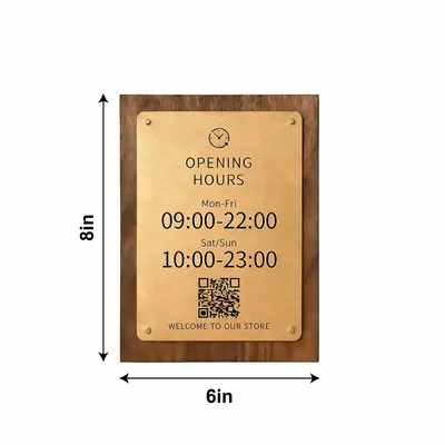 6 in × 8 in - Custom Shoe Charm