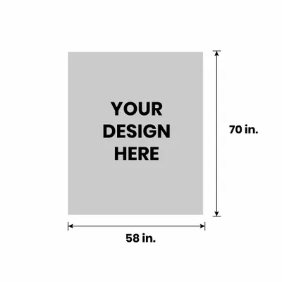 58in x 70in - Custom Shoe Charm