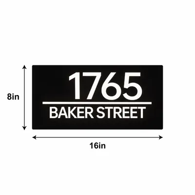 8 in × 16 in - Custom Shoe Charm