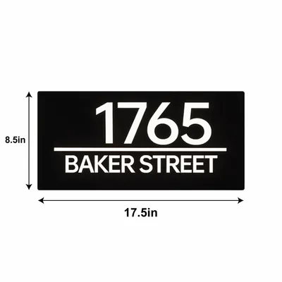 8.5 in × 17.5 in - Custom Shoe Charm