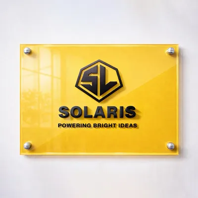 Stacked Logo + Text + Small Text - Custom Pro Prints