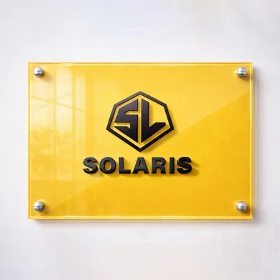 Stacked Logo + Text - Custom Pro Prints