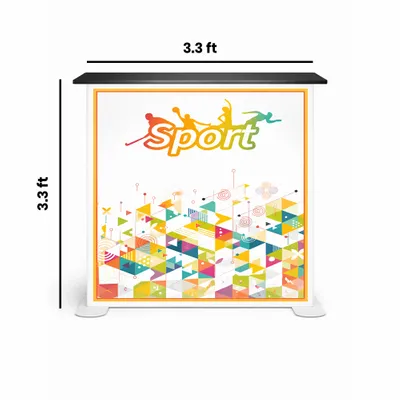 3.3 x 3.3 ft - Stealth Promo Co