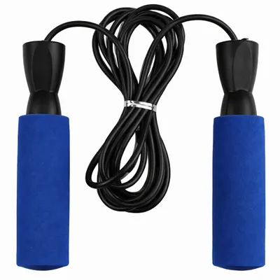 Black Handle - Blue Grip - Hand Fans Now