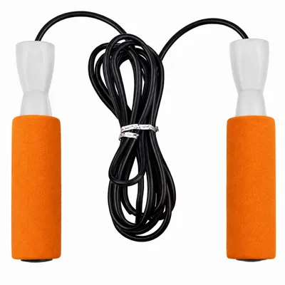 White Handle - Orange Grip - Hand Fans Now