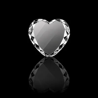 Diamond Heart - Custom Shoe Charm