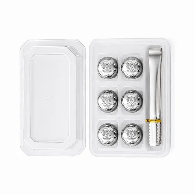 6-Pack Box Set with Tongs - Hand Fans Now