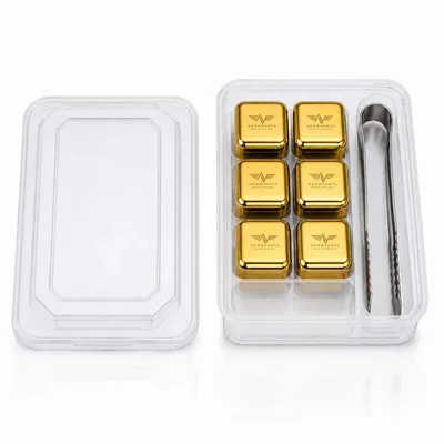 6-Pack Box Set with Tongs - Hand Fans Now