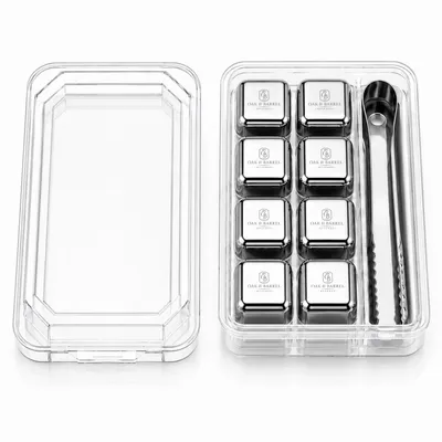 8-Pack Box Set with Tongs - Hand Fans Now
