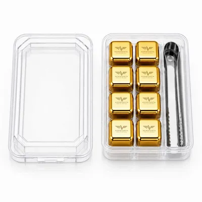 8-Pack Box Set with Tongs - Hand Fans Now