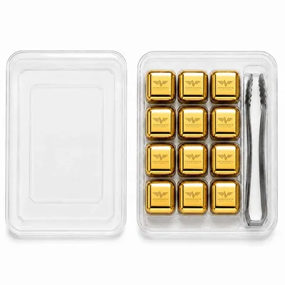 12-Pack Box Set with Tongs - Hand Fans Now