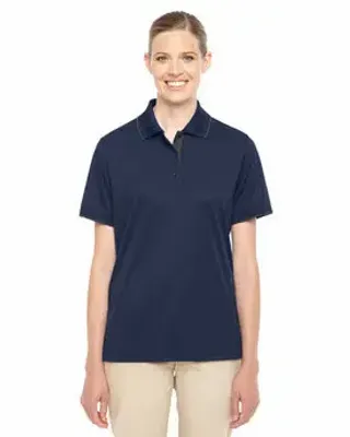 CORE365 Ladies' Motive Performance Piqu Polo with Tipped Collar - Stealth Promo Co