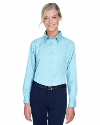 UltraClub Ladies' Whisper Twill - Stealth Promo Co