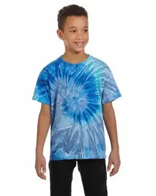Tie-Dye Youth 5.4 oz. 100% Cotton T-Shirt - Stealth Promo Co